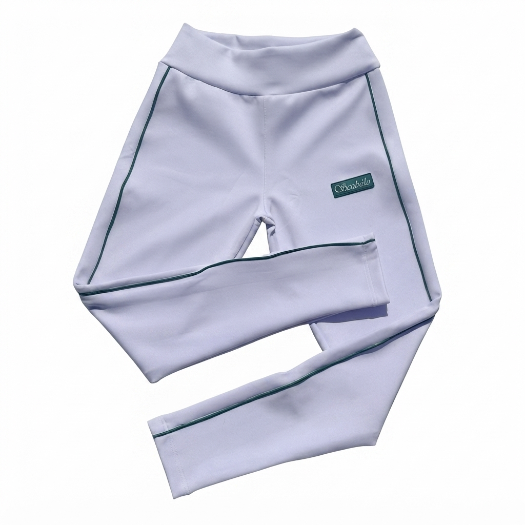 Womens Track Suit (White) Bottoms